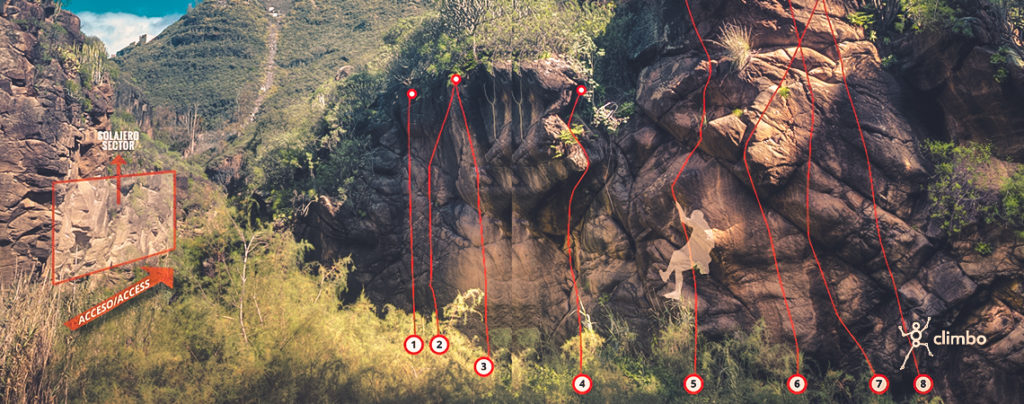 Moya Climbing Topos Paraiso
