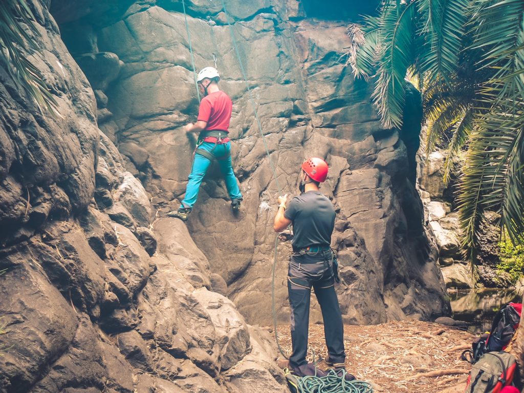 Escalada en Moya