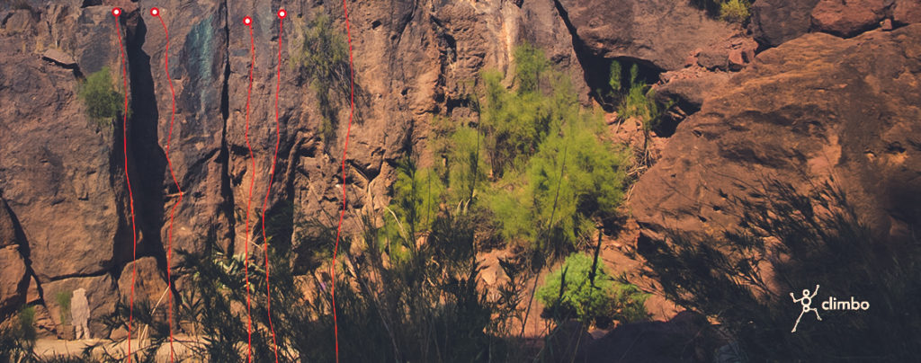 Sorrueda Climbing Topos Enfrente