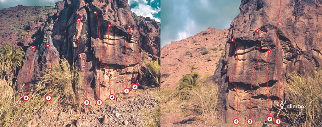 Sorrueda Climbing Topos Ninjatroll