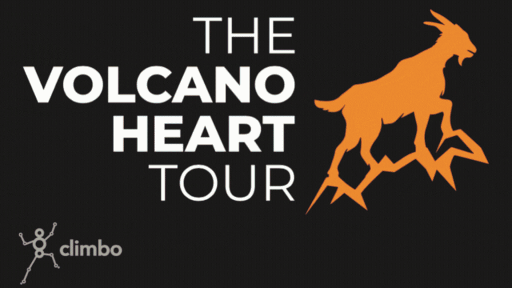 The Volcano Heart Tour by Climbo